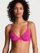 Бюстгальтер Victoria's Secret Sheer Shine Motif Unlined Low-Cut Demi Bra  &mdash; фото , вигляд з різних ракурсів