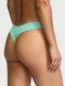 Трусики стрінги Victoria&rsquo;s Secret Cotton Shadow Stripe Lace-Waist Thong Panty &mdash; фото , вигляд з різних ракурсів