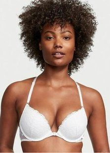 Бюстгальтер Victoria's Secret Daisy Lace Front Close T ExtremeLift Plunge PU UW Bra &mdash; основне фото товару, вигляд спереду