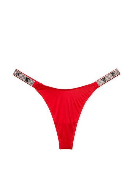 Трусики стрінги Victoria's Secret Very Sexy Shine Strap Thong Panty &mdash; основне фото товару, вигляд спереду