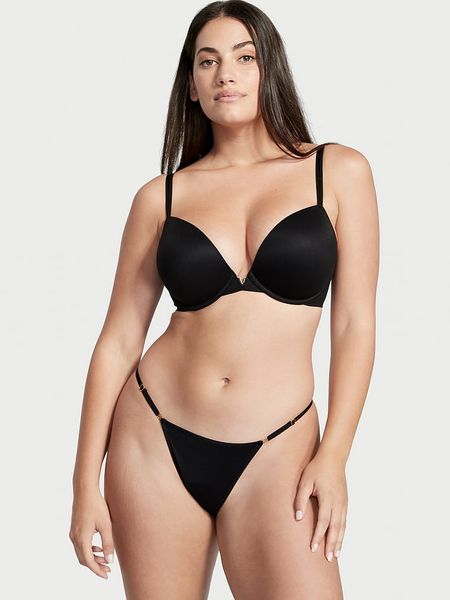 Бюстгальтер Victoria's Secret Push-Up Plunge Bra Black 26430203 фото