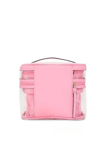 Косметичка Victoria's Secret 4-Piece Makeup Bag Pink &mdash; основне фото товару, вигляд спереду