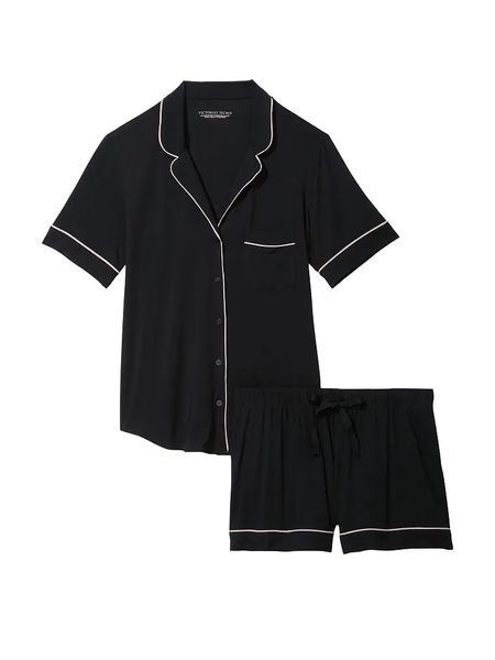 Піжама з шортами Victoria's Secret Modal Short PJ Set &mdash; основне фото товару, вигляд спереду