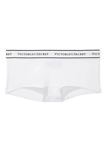 Трусики шортики Victoria's Secret Logo Cotton Boyshort Panty  &mdash; основне фото товару, вигляд спереду