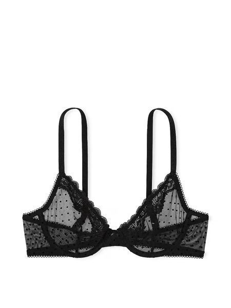 Бюстгальтер демі  Victoria's Secret Tease Unlined Demi Bra  &mdash; основне фото товару, вигляд спереду