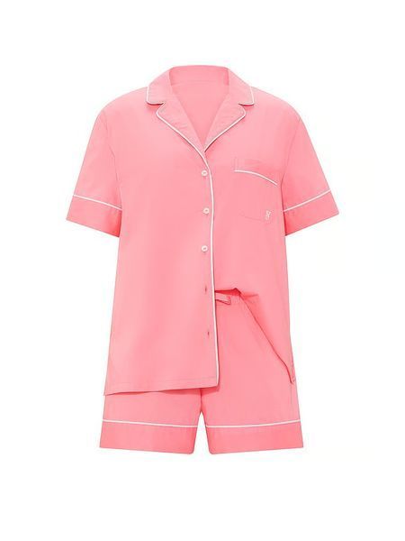 Піжама Victoria's Secret Heritage Cotton Short Pajama Set &mdash; основне фото товару, вигляд спереду