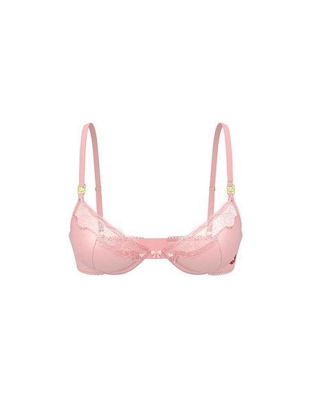 Бюстгальтер Victoria's Secret Tease Satin Kiss Triangle Bralette  &mdash; основне фото товару, вигляд спереду