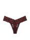 Трусики стрінги Victoria's Secret Lace Thong Panty &mdash; фото , вигляд з різних ракурсів