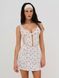 Пеньюар Victoria's Secret For Love & Lemons Xander Mini Slip Dress White Floral &mdash; фото , вигляд з різних ракурсів