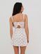 Пеньюар Victoria's Secret For Love & Lemons Xander Mini Slip Dress White Floral &mdash; фото , вигляд з різних ракурсів